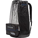 Cressi Heavy Duty Mesh Backpack 85 liters Capacity for Snorkeling, Water Sport Gear | Utila: Designed in Italy