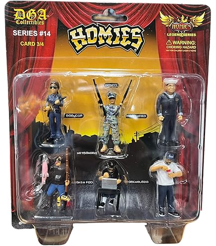 Amazon.co.jp: Homiesシリーズ #14 コレクターフィギュアカード #1/4