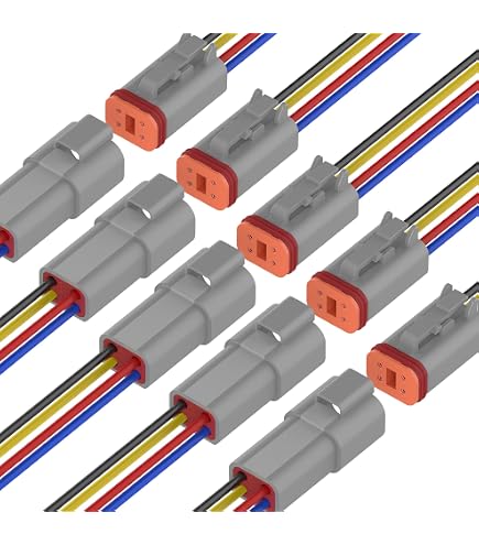 Uxcell Wire Terminal Connector Sourcingmap 9 Pins Electrical Wire ...