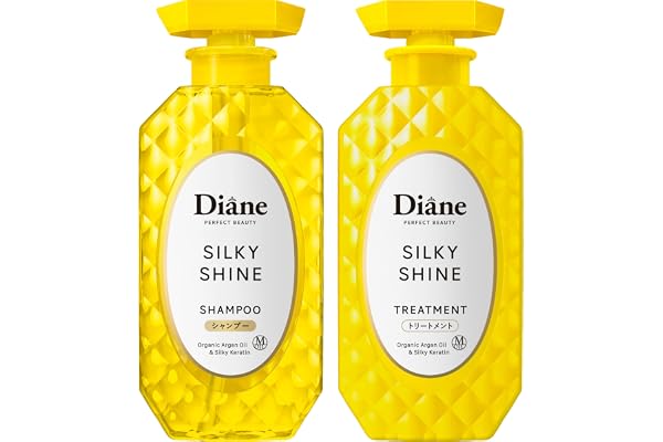 Diane(ダイアン) シャンプー&トリートメント [シルキーシャイン] ホワイトベリームスクの香り パーフェクトビューティ セット 450ml×2