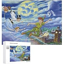 Disney Peter Pan ピーターパン ジグソーパズル TEN-D1000-031 ディズニー Tinker Bell and Peter Pan Fly to