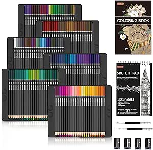 Amazon Shuttle Art 色鉛筆 138色セット 油性色鉛筆 カラーペン 大人の塗り絵 メタリック色 スケッチブック 鉛筆削り イラスト デザイン デッサン 落書き 缶入 収納便利 おしゃれ 子供用 初心者 アーティスト 入園 入学お祝い プレゼント 色鉛筆 文房具 オフィス用品 Amazon Shuttle Art 色鉛筆 138色セット 油性色鉛筆 カラーペン 大人の塗り絵 メタリック色 スケッチブック 鉛筆削り イラスト デザイン デッサン 落書き 缶入 収納便利 おしゃれ 子供用 初心者 アーティスト 入園 入学お祝い プレゼント 色鉛筆 文房具 オフィス用品