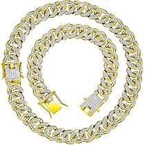 Cuban Chain Necklace Bracelet Heavy 