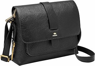 Fossil Kinley Black Crossbody Bag 