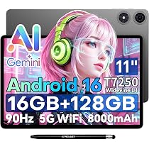 Amazon.co.jp: TECLAST P50T Android 16 タブレット 11インチ WiFi