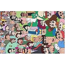Amazon.co.jp: クレヨンしんちゃん ジグソーパズル ぱずる 300