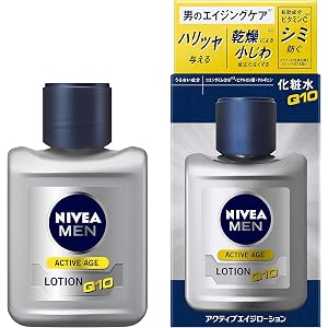 【Amazon.co.jp限定】 【医薬部外品】ニベアメン アクティブエイジローション メンズ化粧水 [ ハリ・ツヤを与…