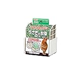 GEXジェックス うさぎの牧草BOX固定式 牧草入れ 牧草フィーダー ホワイト うさぎ・小動物用