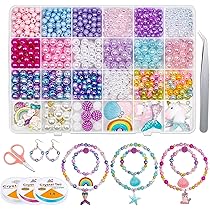 Amazon.co.jp: ビーズアクセサリーキット ビーズ アクセサリー ビーズ