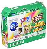 FUJIFILM写真用紙 画彩 写真仕上げValue Lサイズ 400枚 WPL400VA