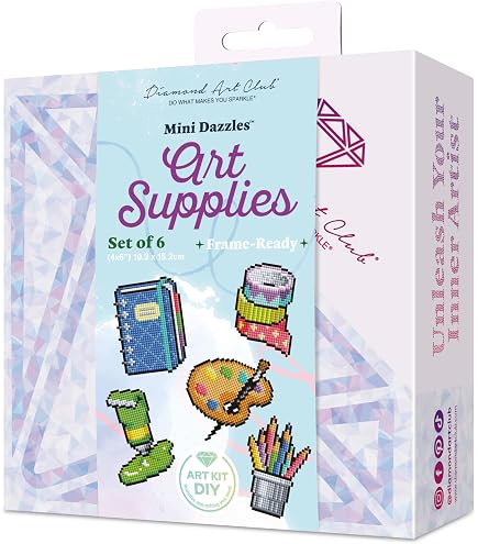 Amazon.co.jp: DIAMOND ART CLUB Mini Dazzles - ドリンクダイヤモンド
