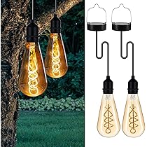 LEDランタン ２個セット　ソーラーランタン　エジソンランプランタン　値下げ Amazon.co.jp: LEDランタン 2個セット ソーラーランタン