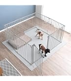 Amazon.co.jp: タンスのゲン ペットサークル 高さ 60cm バリアフリー