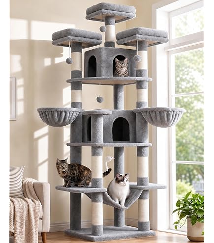 Amazon | Catry Cat Tree - ブロッサム - オールインワン キャット