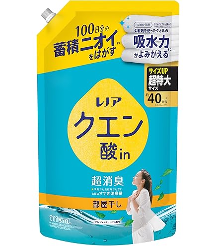 Amazon | レノア Lenor クエン酸in 超消臭 すすぎ消臭剤