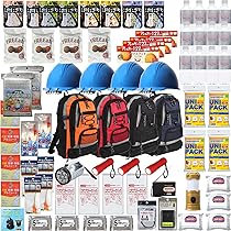 Amazon.co.jp: ヘルメット付き 防災セット 4人用 RN女性にも 防災