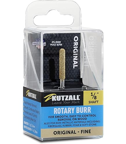 Amazon.co.jp: Kutzall Original Cylinder Burr - Coarse, Tungsten