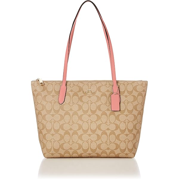 コーチ COACH トートバッグ カラーブロック シグネチャー 69481 Amazon | COACH カラーブロックレザー コーティングキャンバス