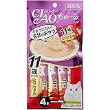 CIAO (チャオ) ちゅ~る 11歳からのとりささみ 4本 6個セット
