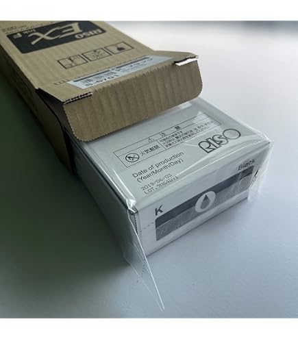 Amazon.co.jp: RISO リソー EX イーエックス インク F イエロー 黄色 S