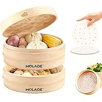 竹製蒸し器 せいろ Amazon | MOLADE せいろ蒸し器 手作り竹せいろ 天然竹せいろセット