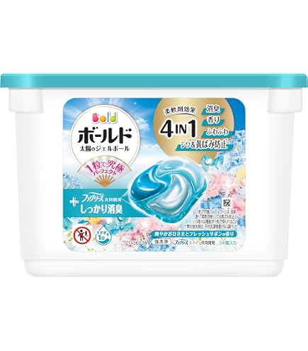 Amazon | ボールド ジェルボール 香りつき 洗濯洗剤 癒しのプレミアム