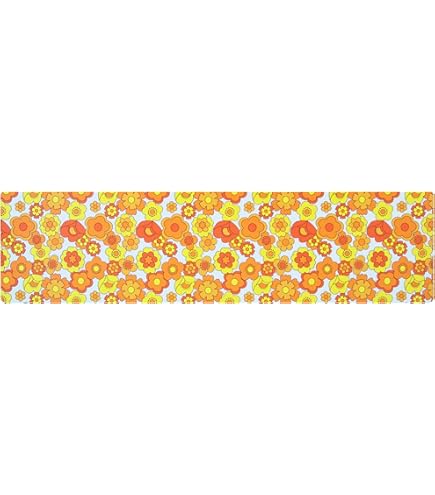 Amazon｜オカ(OKA) ルアンス キッチンマット 約45cm×120cm オレンジ