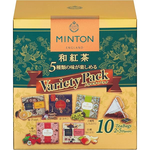Amazon | ミントン 和紅茶 バラエティパック 30P | MINTON(ミントン 