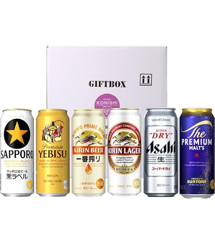 Amazon.co.jp: プレミアム国産ビール飲み比べセット 350ml飲み比べ6缶