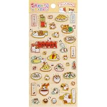 Amazon.co.jp: サンエックス ハムちゃん商店街 シール SE74502 : おもちゃ