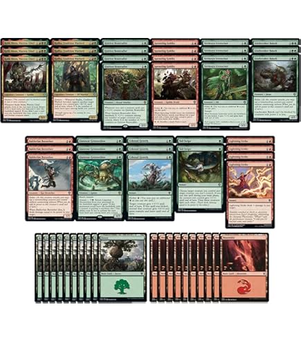 Elite Gruul Landfall Deck - Red Green - Very Powerful - Modern