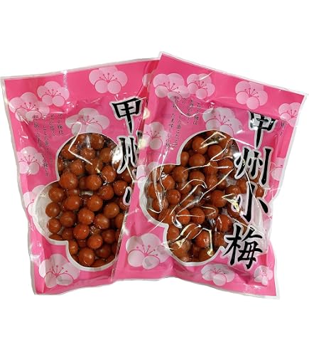 Amazon | やじべえ甲州小梅 500g 山梨県産 着色料 保存料 不使用 国産