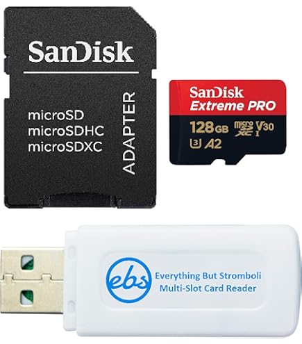 SanDisk microSDXC Extreme PRO 256GB Memory Card Compatible with
