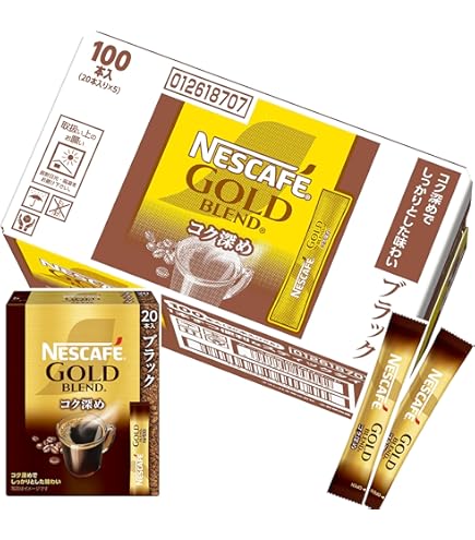 Amazon.co.jp: 【 Large Capacity Stick Coffee 】 Nescafe Gold Blend