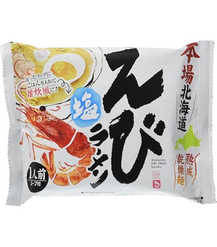Amazon.co.jp: 藤原製麺 本場北海道 カニ風味ラーメン味噌 101g 1