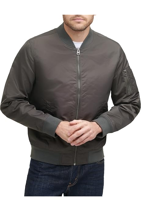 Levi's Men's Ma-1 Flight Jacket, Olive 