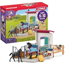Amazon.co.jp: シュライヒ ホースクラブ 馬の親子のミニきゅう舎 42611