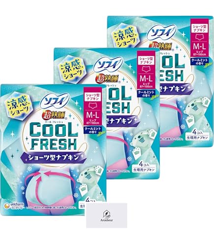 Amazon | ソ フィ 涼感タイプ クールフレッシュ 超熟睡 ショーツ M-L
