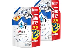 「Amazon」の売れ筋ランキング15位 - ジョイ 【まとめ買い】食器用洗剤 詰め替え 大容量 1620ml×2 台所 キッチン 中性 微香 W除菌