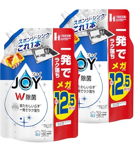 Amazon.co.jp: Procter & Gamble ジョイ P&G W除菌 食器用洗剤