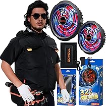 Amazon.co.jp: [COVELL] 2025新登場 32V超高出力 最強空調冷風服