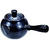 新光金属 急須 黒銅仕上げ 370ml 純銅 黒銅仕上 透かし彫り急須 横手 BC-401