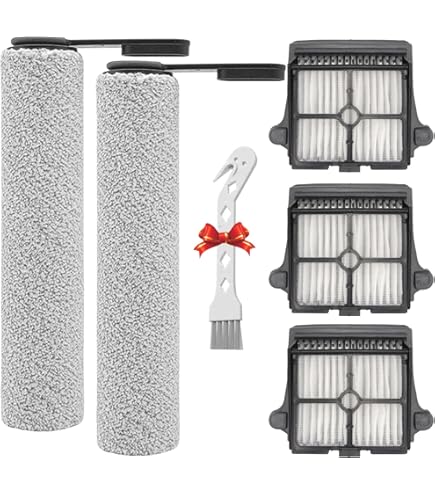 Tineco Floor ONE S7 PRO Replacement Kit - Brush Roller & HEPA Filter For Wet Dry Vacuum Cleaner