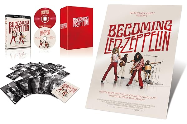 【Amazon.co.jp限定】【数量限定】レッド・ツェッペリン：ビカミング　4KUHD+Blu-rayセット　コレクターズ・エディション (L判ブロマイド5枚付) [Blu-ray]