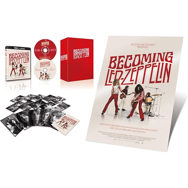 Amazon.co.jp: Becoming Led Zeppelin [Blu-ray][日本語字幕無し] : DVD