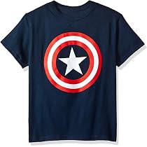 Marvel Captain America Men's 80's 