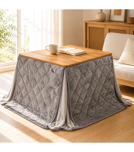 Amazon.co.jp : 無印良品 フランネルこたつふとん グレーチェック 小