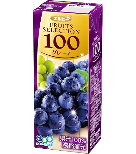 Amazon.co.jp: エルビー FRUITS SELECTION アップル100% 200ml x 96本