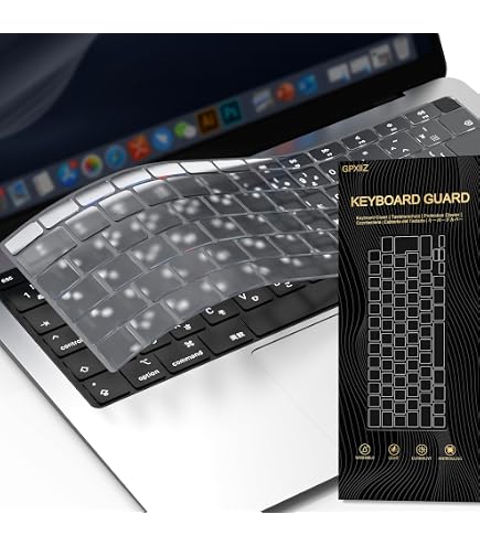 Amazon.co.jp: フランス語 (AZERTY) キーボードカバー MacBook Air用