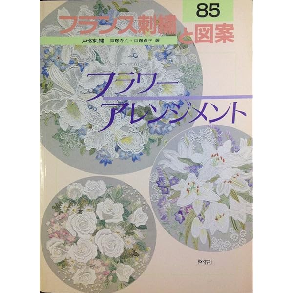 戸塚刺繍(美品) 花柄デザインの楕円形ミラー 他に ウェルカム額(追加